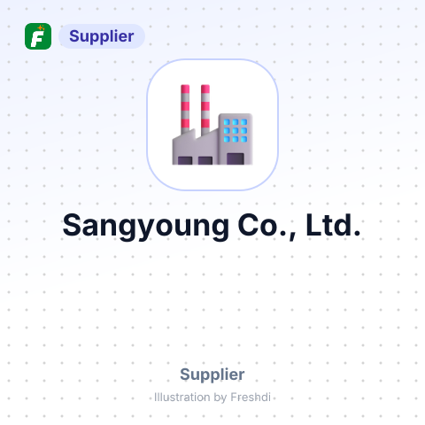 Sangyoung Co., Ltd. – summary card, no photo uploaded yet
