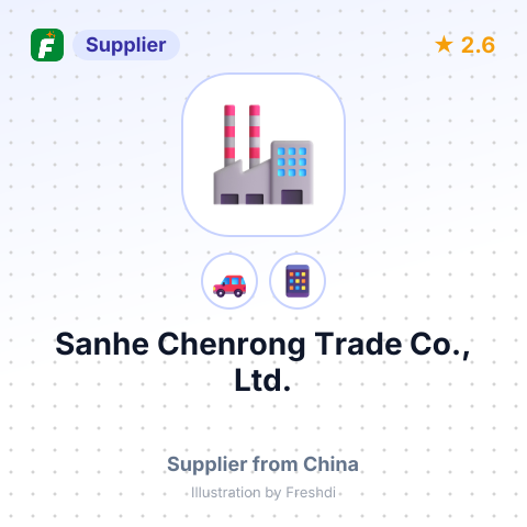 Sanhe Chenrong Trade Co., Ltd. – summary card, no photo uploaded yet