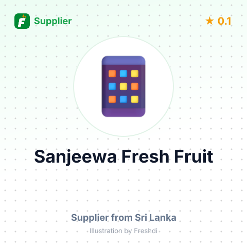 Sanjeewa Fresh Fruit  – summary card, no photo uploaded yet