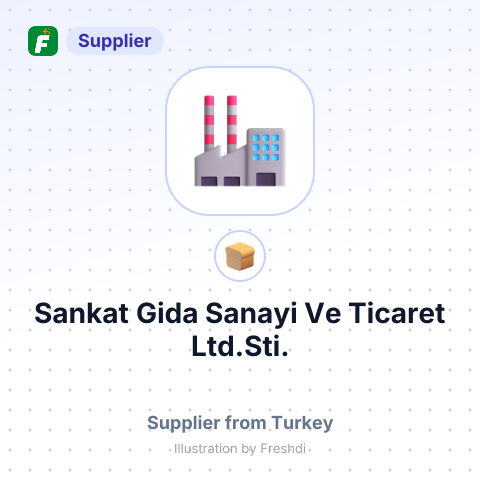 Sankat Gida Sanayi Ve Ticaret Ltd.Sti. – summary card, no photo uploaded yet