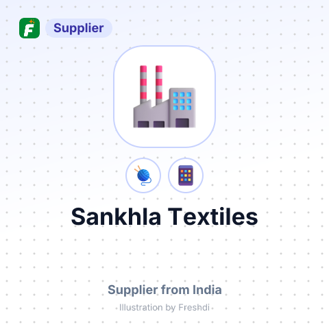 Sankhla Textiles – summary card, no photo uploaded yet