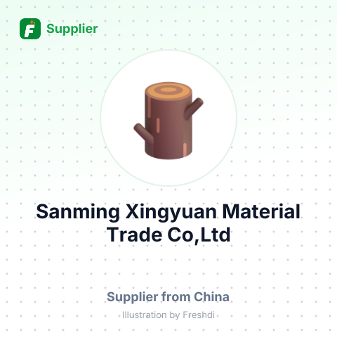 Sanming Xingyuan Material Trade Co,Ltd – summary card, no photo uploaded yet