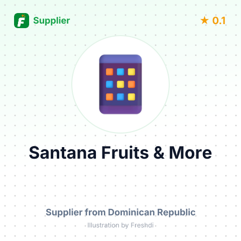 Santana Fruits & More  – summary card, no photo uploaded yet