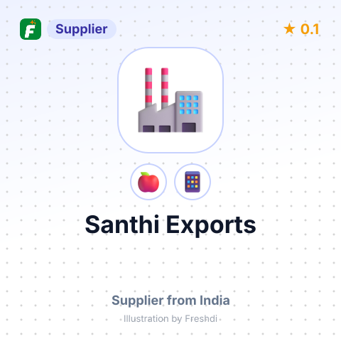 Santhi Exports  – summary card, no photo uploaded yet