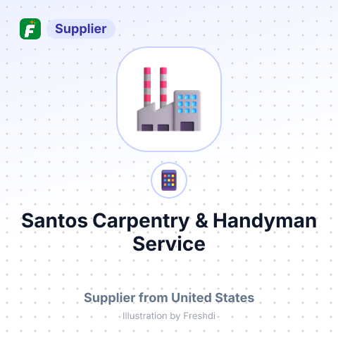 Santos Carpentry & Handyman Service – summary card, no photo uploaded yet