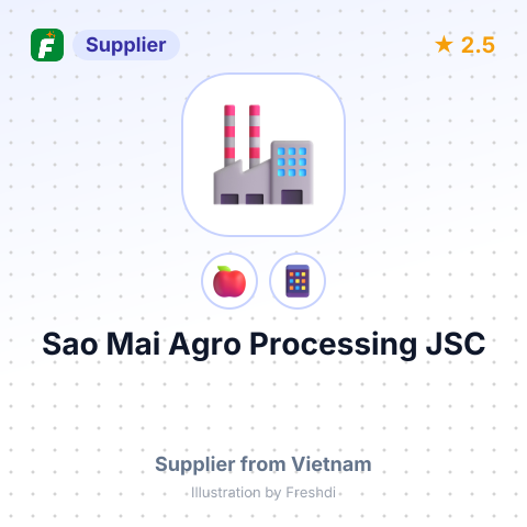 Sao Mai Agro Processing JSC – summary card, no photo uploaded yet