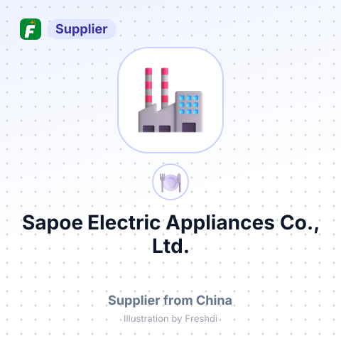 Sapoe Electric Appliances Co., Ltd. – summary card, no photo uploaded yet