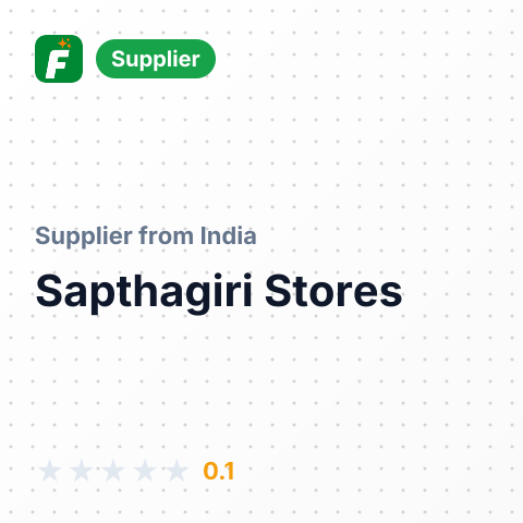 Sapthagiri Stores  – summary card, no photo uploaded yet