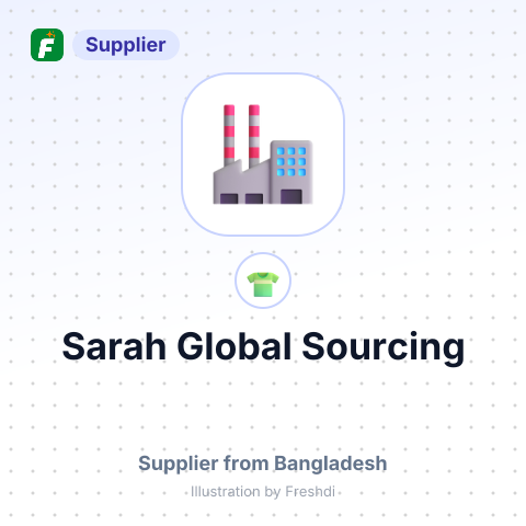 Sarah Global Sourcing – summary card, no photo uploaded yet