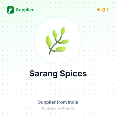 Sarang Spices  – summary card, no photo uploaded yet