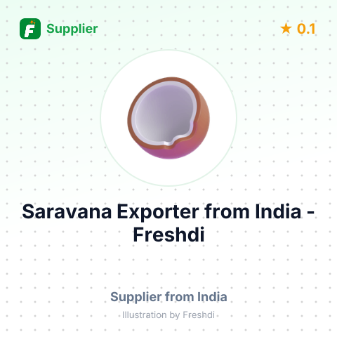 Saravana Exporter  – summary card, no photo uploaded yet