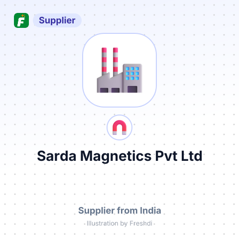 Sarda Magnetics Pvt Ltd – summary card, no photo uploaded yet
