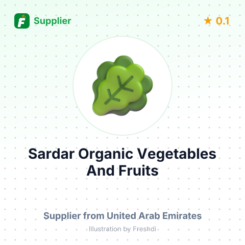 Sardar Organic Vegetables And Fruits – summary card, no photo uploaded yet