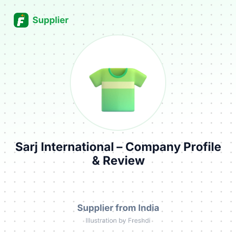 Sarj International – summary card, no photo uploaded yet