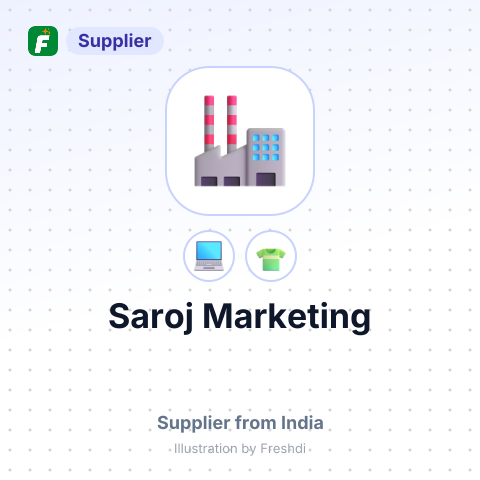 Saroj Marketing – summary card, no photo uploaded yet