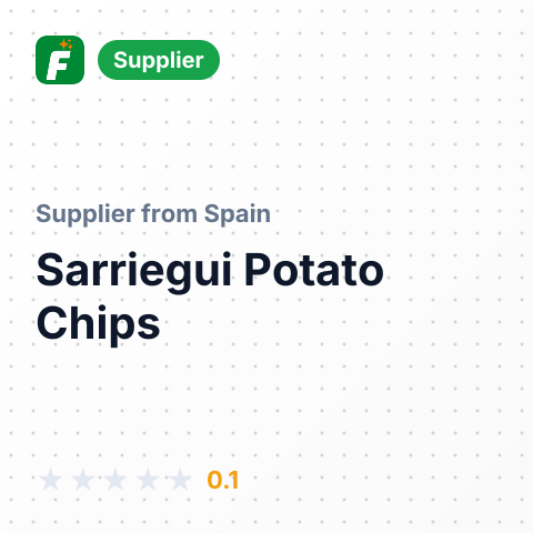 Sarriegui Potato Chips – summary card, no photo uploaded yet