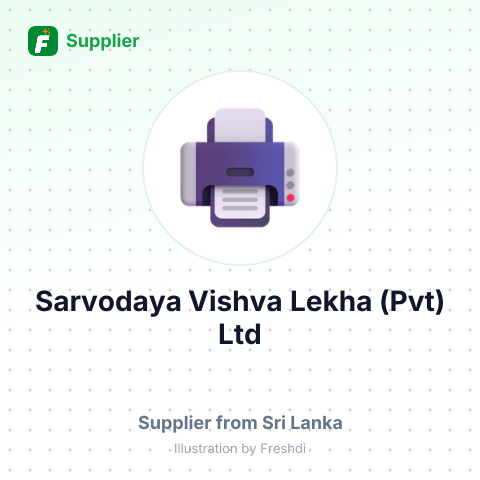 Sarvodaya Vishva Lekha (Pvt) Ltd – summary card, no photo uploaded yet