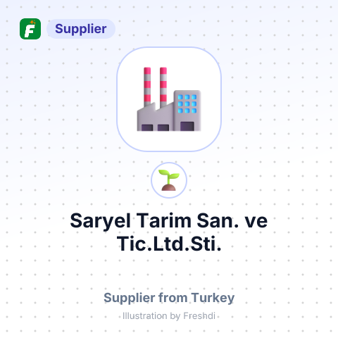 Saryel Tarim San. ve Tic.Ltd.Sti. – summary card, no photo uploaded yet