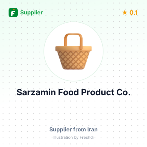 Sarzamin Food Product Co. – summary card, no photo uploaded yet