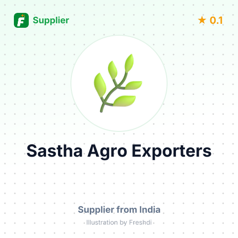 Sastha Agro Exporters  – summary card, no photo uploaded yet