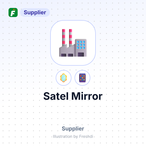 Satel Mirror – summary card, no photo uploaded yet