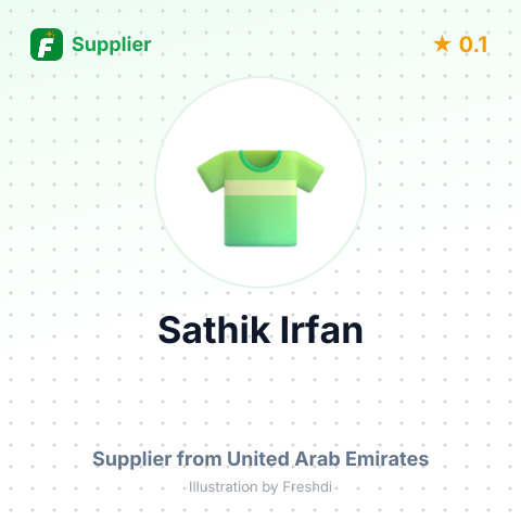 Sathik Irfan  – summary card, no photo uploaded yet