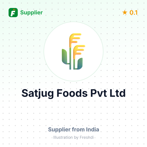 Satjug Foods Pvt Ltd   – summary card, no photo uploaded yet