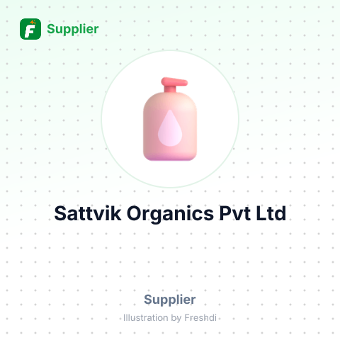 Sattvik Organics Pvt Ltd – summary card, no photo uploaded yet