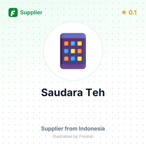 Saudara Teh  – summary card, no photo uploaded yet