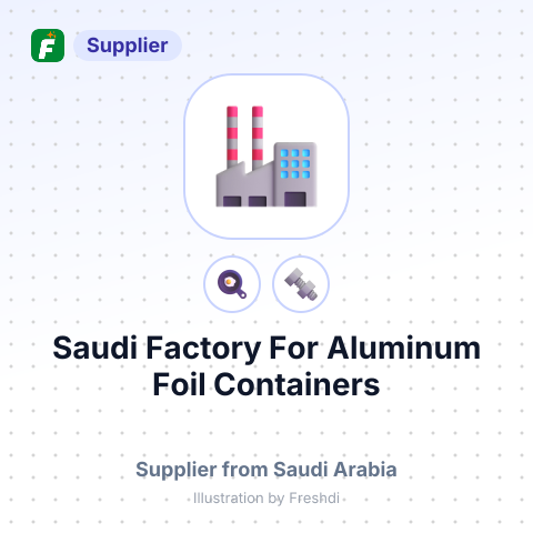 Saudi Factory For Aluminum Foil Containers – summary card, no photo uploaded yet