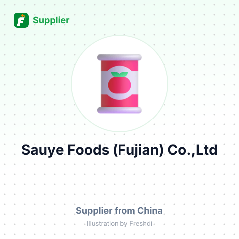 Sauye Foods (Fujian) Co.,Ltd – summary card, no photo uploaded yet