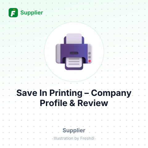 Save In Printing – summary card, no photo uploaded yet