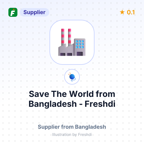 Save The World  – summary card, no photo uploaded yet