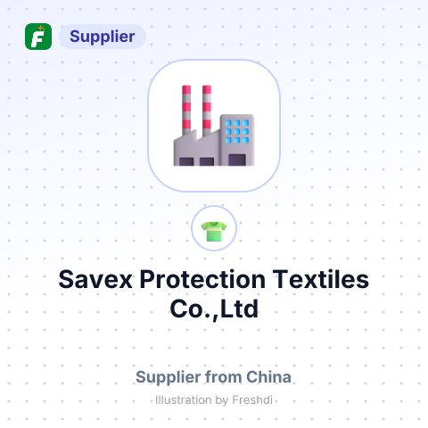 Savex Protection Textiles Co.,Ltd – summary card, no photo uploaded yet