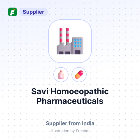 Savi Homoeopathic Pharmaceuticals – summary card, no photo uploaded yet