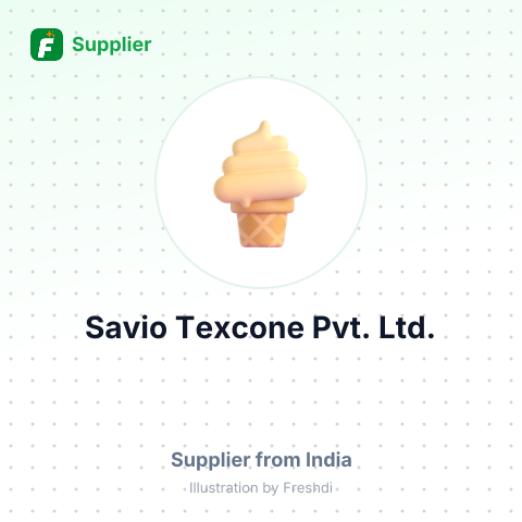 Savio Texcone Pvt. Ltd. – summary card, no photo uploaded yet