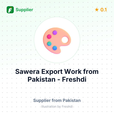 Sawera Export Work  – summary card, no photo uploaded yet