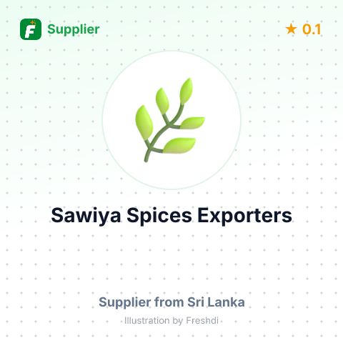 Sawiya Spices Exporters  – summary card, no photo uploaded yet