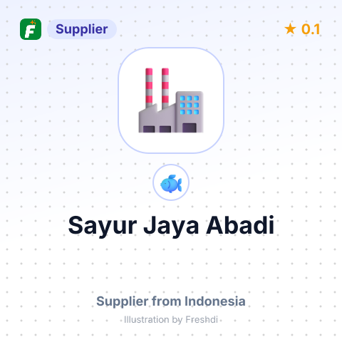 Sayur Jaya Abadi – summary card, no photo uploaded yet