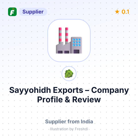 Sayyohidh Exports – summary card, no photo uploaded yet