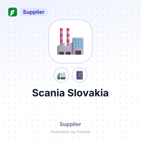Scania Slovakia – summary card, no photo uploaded yet