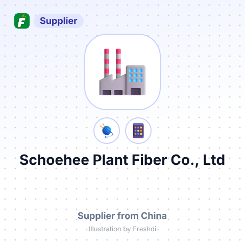 Schoehee Plant Fiber Co., Ltd – summary card, no photo uploaded yet