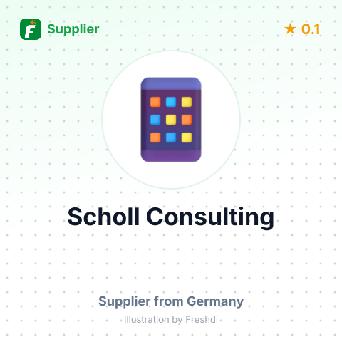 Scholl Consulting  – summary card, no photo uploaded yet