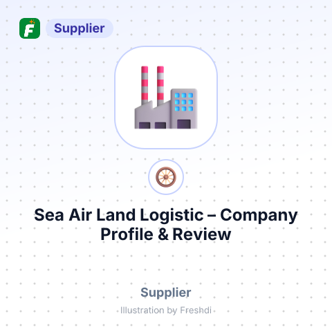 Sea Air Land Logistic – summary card, no photo uploaded yet