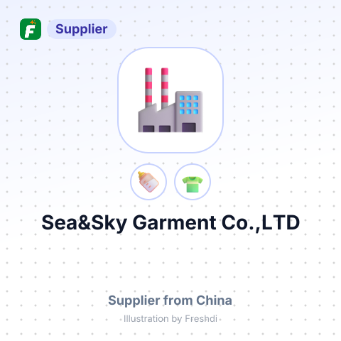 Sea&Sky Garment Co.,LTD – summary card, no photo uploaded yet