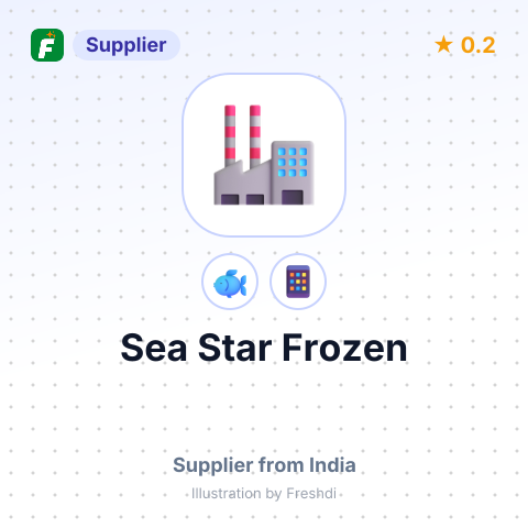 Sea Star Frozen – summary card, no photo uploaded yet