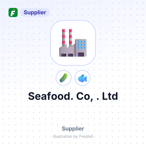 Seafood. Co, . Ltd – summary card, no photo uploaded yet