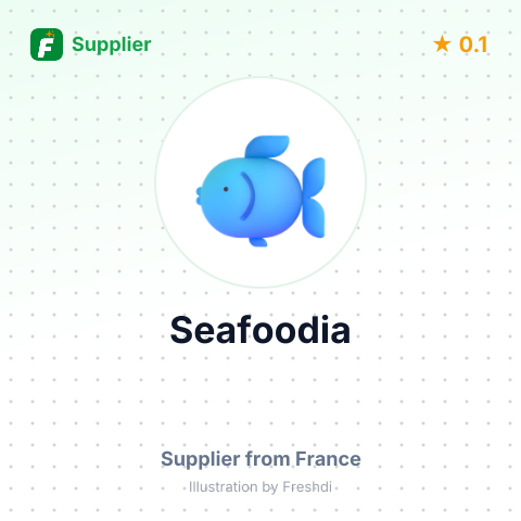 Seafoodia – summary card, no photo uploaded yet