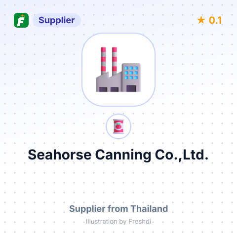 Seahorse Canning Co.,Ltd.  – summary card, no photo uploaded yet