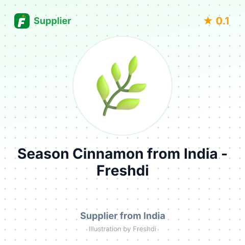 Season Cinnamon  – summary card, no photo uploaded yet